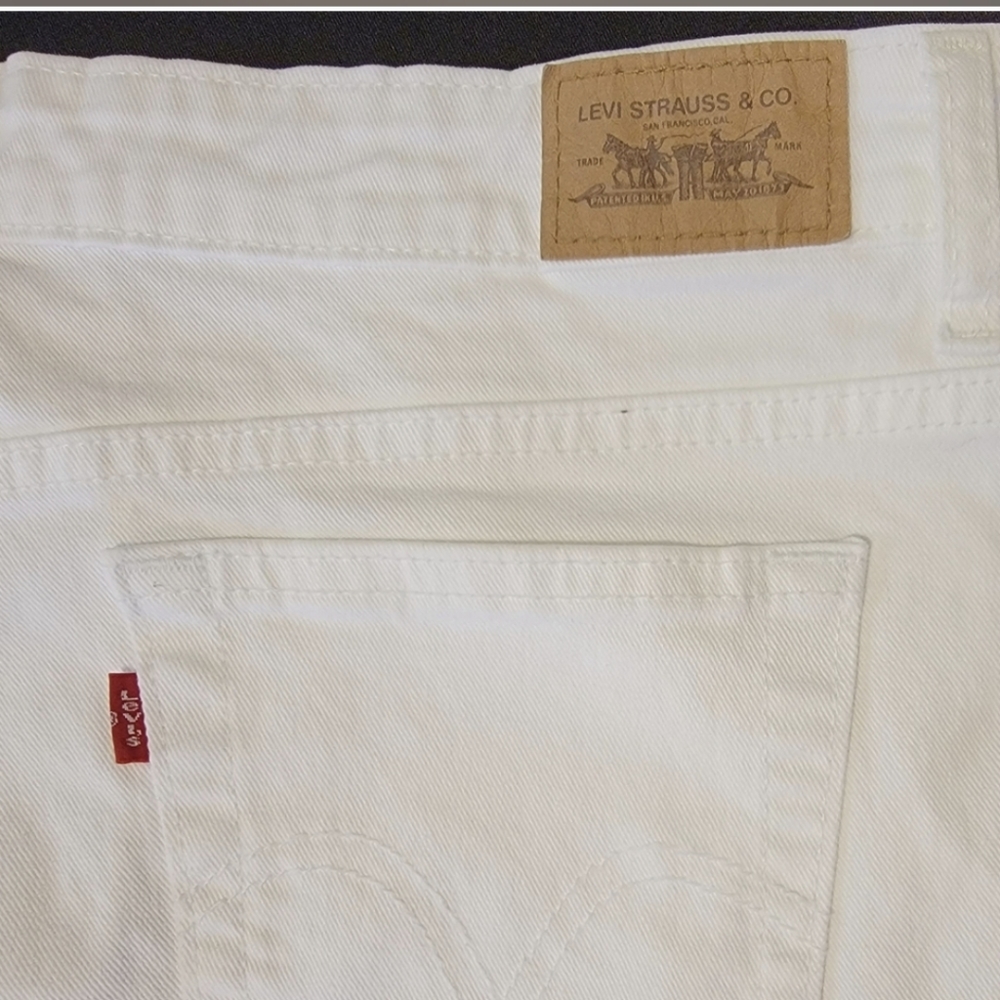 Levi's White‎ 515 Bootcut Jeans Women's Size 14P/16P